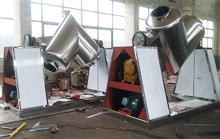 v型混合機準備發貨