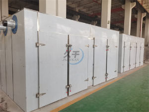 客戶定製四門八車熱風循環烘箱發貨 客戶定製四門八車熱風循環烘箱發貨